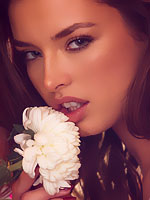 Playmate Brittany Brousseau peels off her lingerie